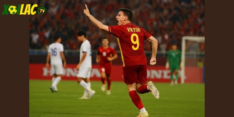 Viktor tỏa sáng trong trận U23 Việt Nam áp đảo Bangladesh. Viktor tỏa sáng trong trận U23 Việt Nam áp đảo Bangladesh.